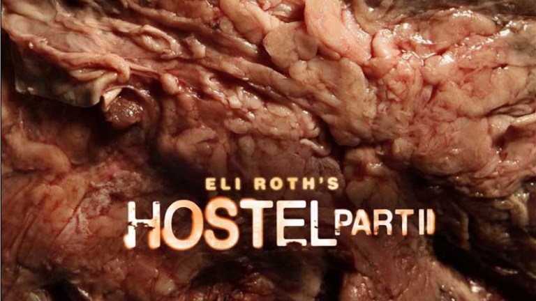 The, er, 'pleasant' poster for Hostel Part II
