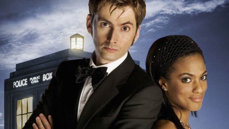 The Doctor and Martha. Before they got good again