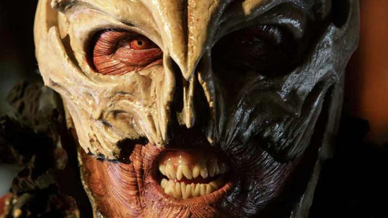 The Sycorax leader. In need of dental work