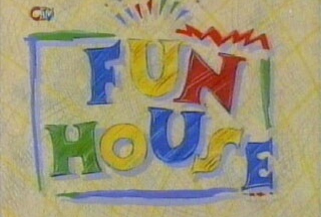 Fun House. Great theme tune, and Pat Sharp's mullet. Priceless.