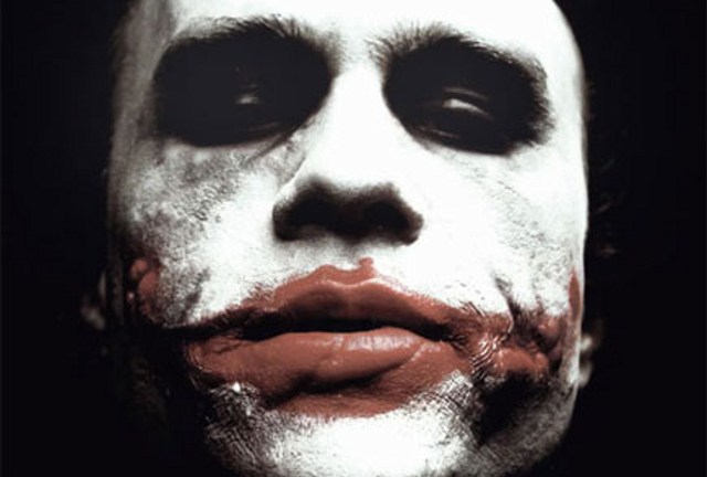 Heath Ledger as The Joker. It might just work...