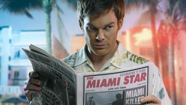 Dexter. Reading the news about the episode leak...