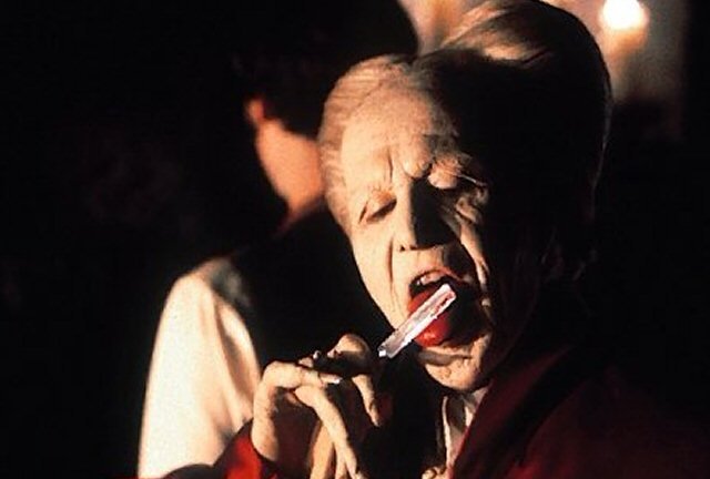 Gary Oldman as Dracula. Bet that hurt...