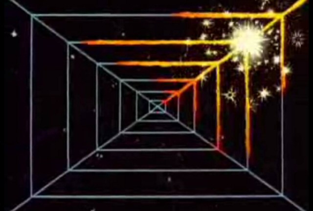 The start of a classic title sequence...