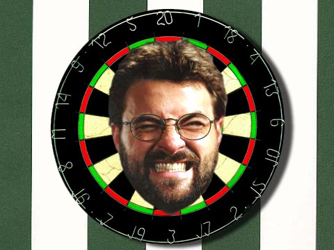 Kevin Smith dartboard