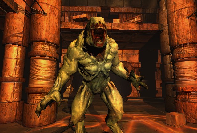 Doom 3. A tired old first person shooter?