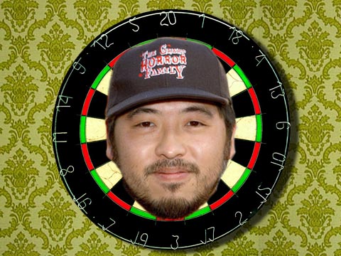 Takashi Shimizu dartboard