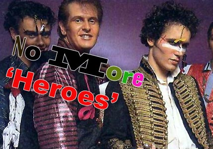 Marco Pirroni: he has problems with Heroes