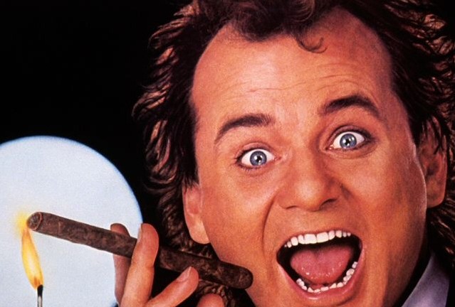 Bill Murray in Scrooged