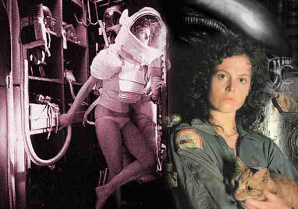 Ripley, the New Woman of the 1970s: half empowered female astronaut, half babe in space.