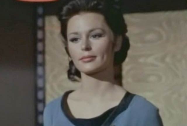 Marianna Hill as Dr. Helen Noel in 'Dagger Of The Mind'