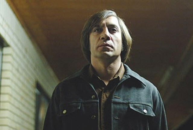 The Oscar-winning Javier Bardem in No Country For Old Men