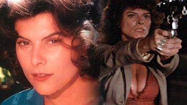 Adrienne Barbeau in the 1970s and as Maggie in Escape From New York (1980)