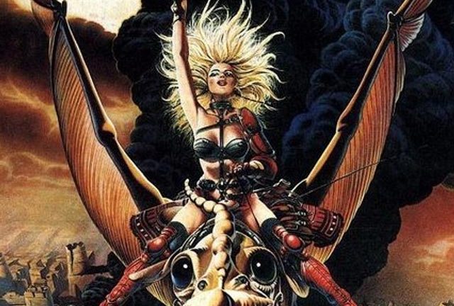 Taarna in the original Heavy Metal (1981) - will post-modern irony cover her modesty?