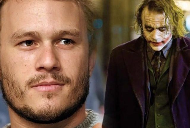Heath Ledger as The Joker - an acclaimed performance.