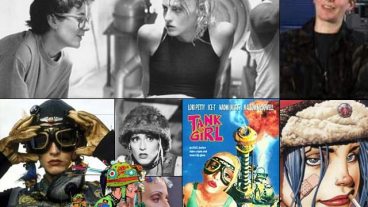 Rachel Talalay directs Lori Petty in Tank Girl (top left).