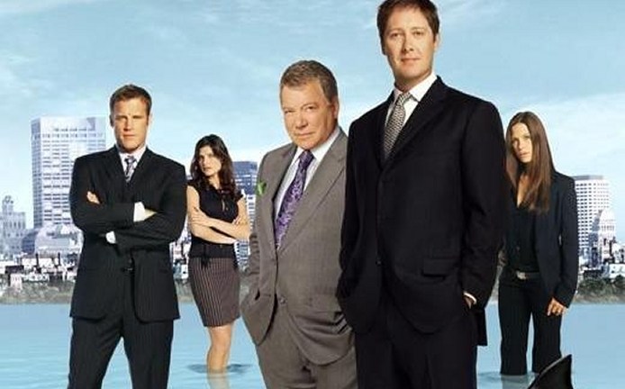 James Spader and William Shatner star in Boston Legal
