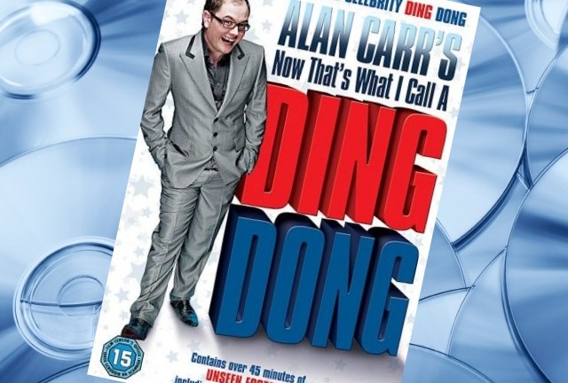 Alan Carr's new DVD. Not good.