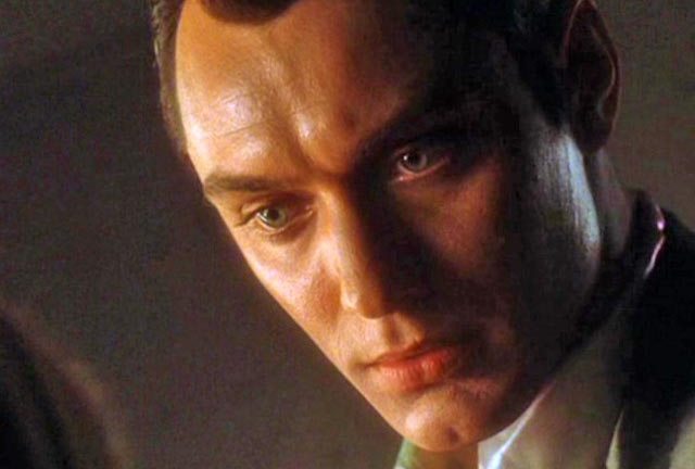 Jude Law as Gigolo Joe in A.I.: Artificial Intelligence (2001)