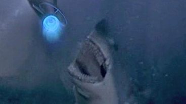 A pretty toothless CGI shark from Escape From L.A. (1996)