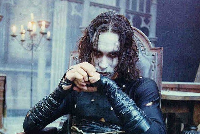 Brandon Lee in The Crow