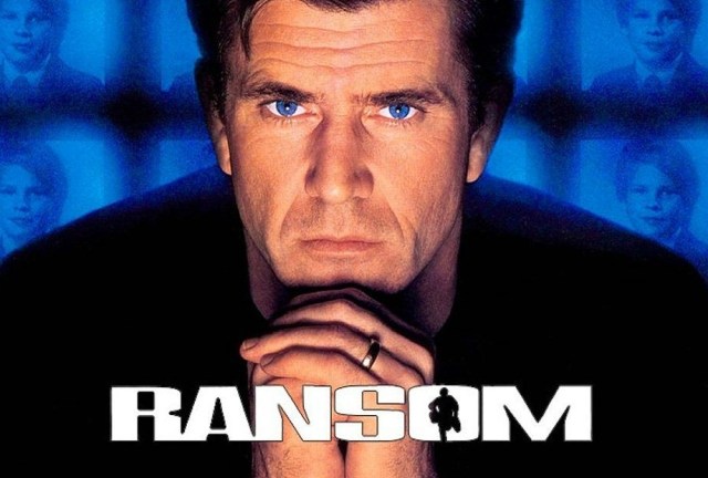Mel Gibson in Ransom. Half a great thriller.