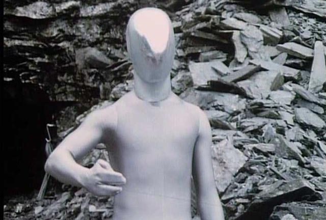 The Raston robot from The Five Doctors - a still picture doesn't do it justice.