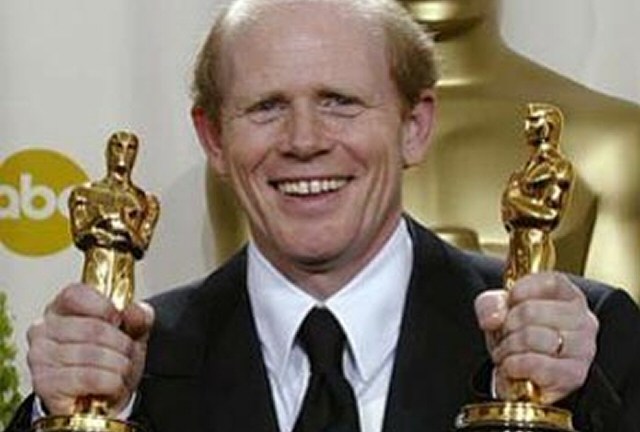 Mr Ron Howard, with his leeetle friends...
