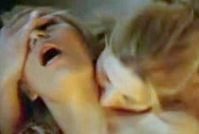 An intimate moment for the pre-sell trailer for Carmilla.