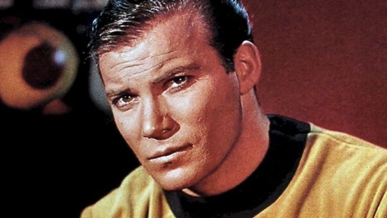 William Shatner as James T Kirk