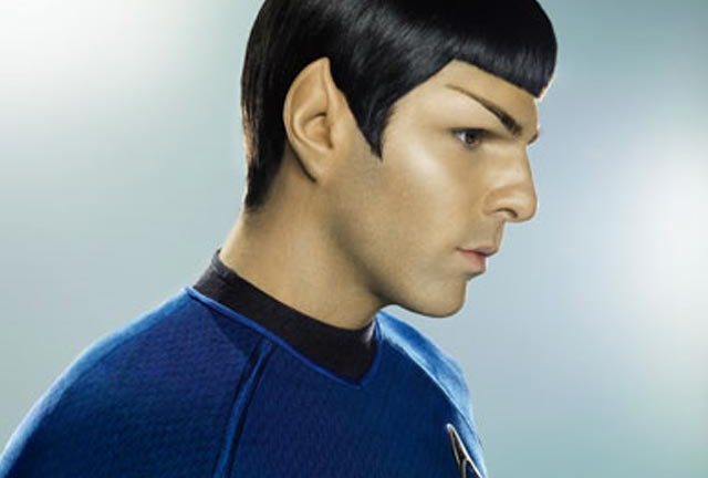 Zachary Quinto as Spock in Abrams' Star Trek