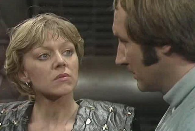 Carol Hawkins and Michael Keating in City At The Edge Of The World