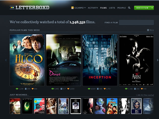What On Earth Is Letterboxd Den Of Geek