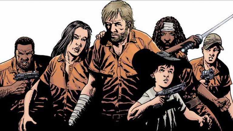The Walking Dead Comics Rick Grimes Carl