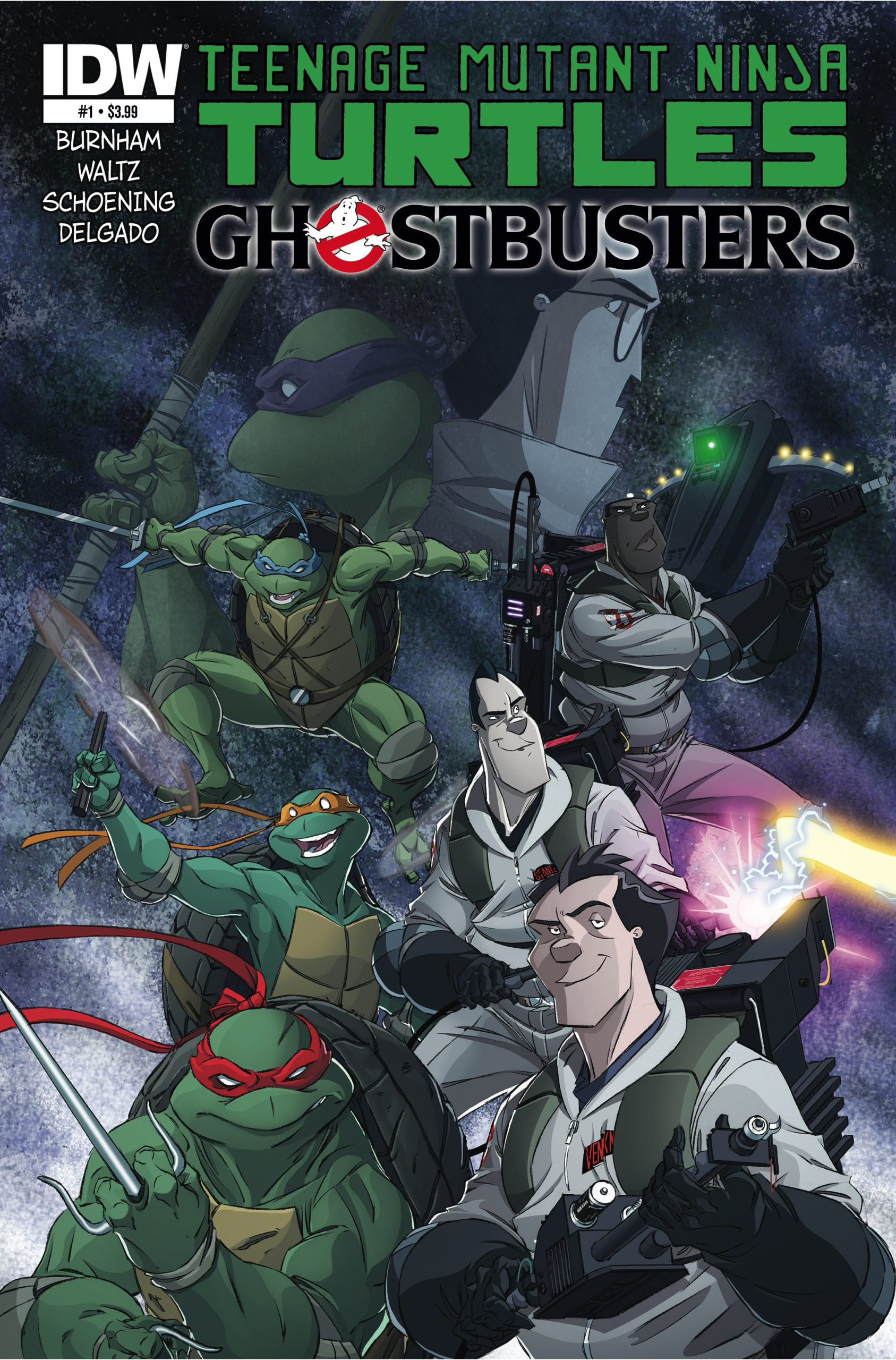 Idw Announces Tmnt And Ghostbusters Crossover Den Of Geek