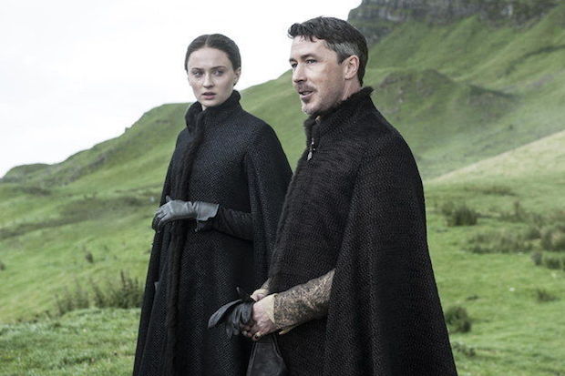 Sansa Stark and Petyr Baelish