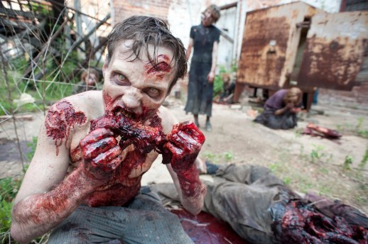 The Walking Dead Chewing on a bone