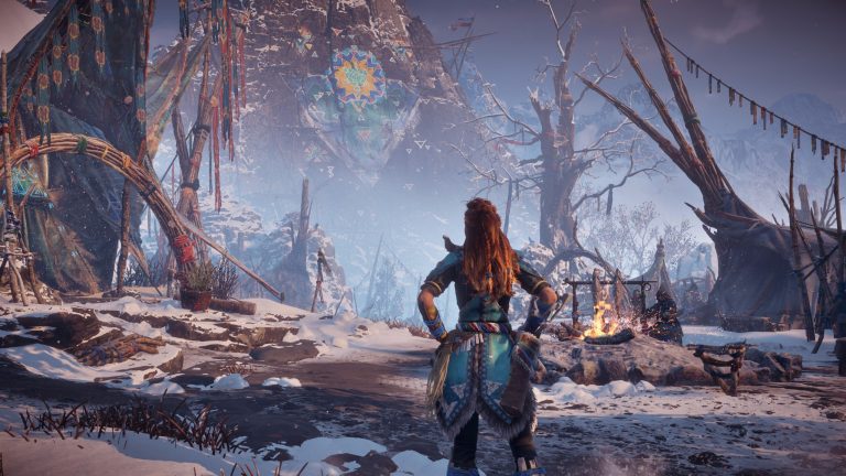 Horizon Zero Dawn The Frozen Wilds Trailer Den Of Geek Horizon Zero Dawn The Frozen Wilds Trailer Den Of Geek