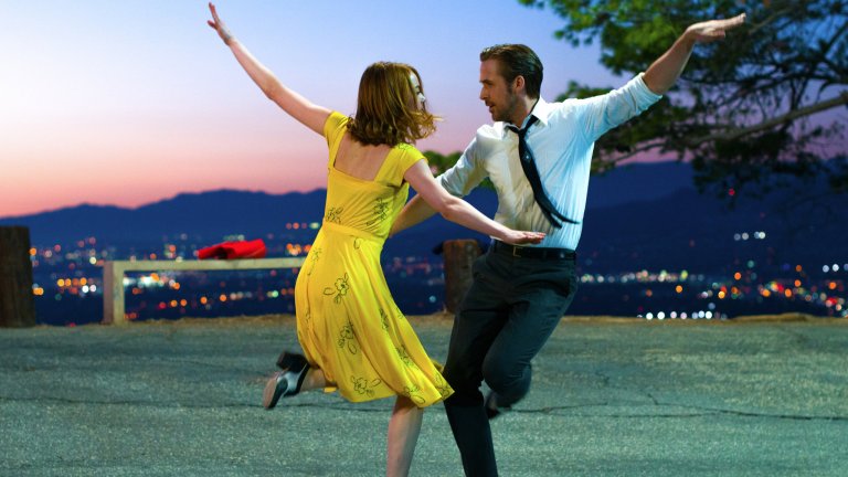 Emma Stone and Ryan Gosling in La La Land