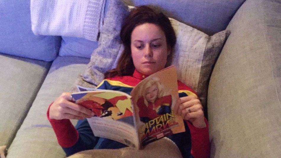 Marvel Cast Actress Brie Larson