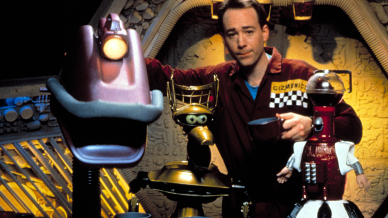 Joel and the Bots in MST3K