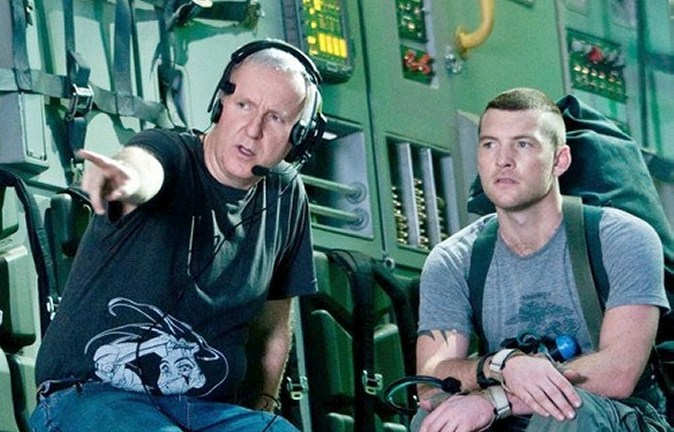 James Cameron directing Avatar