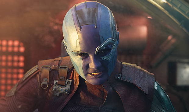 Guardians Of The Galaxy Nebula Was Supposed To Die Says Karen Gillan Den Of Geek
