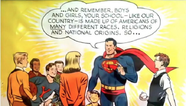 Superman Stands Up to Racism