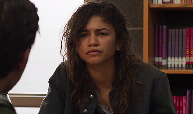 Zendaya as Michelle in Spider-Man: Homecoming