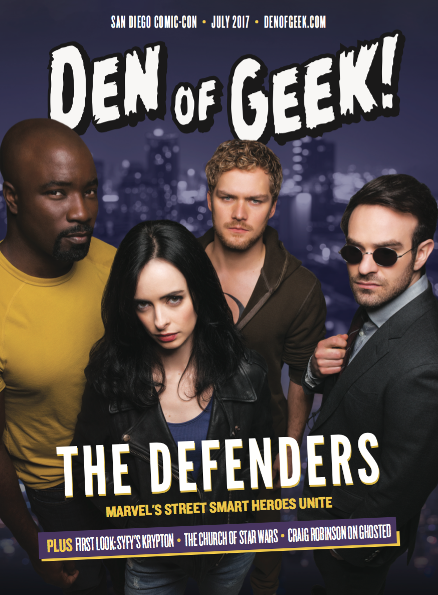 Den of Geek Magazine, Featuring The Defenders, Arrives at SDCC 2017
