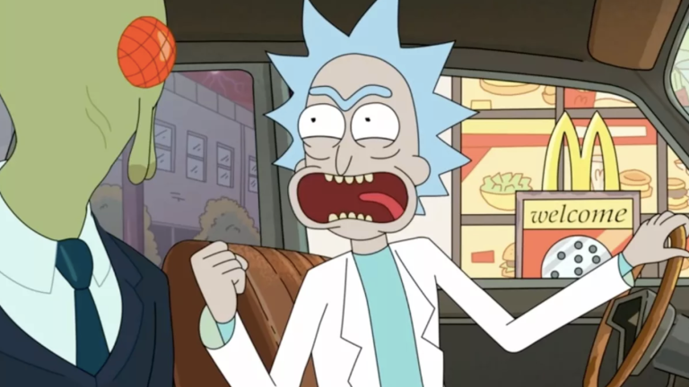 Rick and Morty Szechuan Sauce Rick at McDonald's