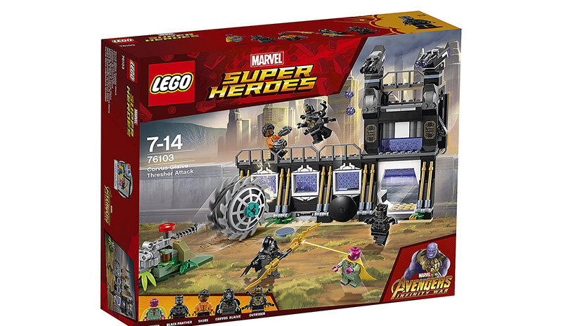 black panther infinity war lego set