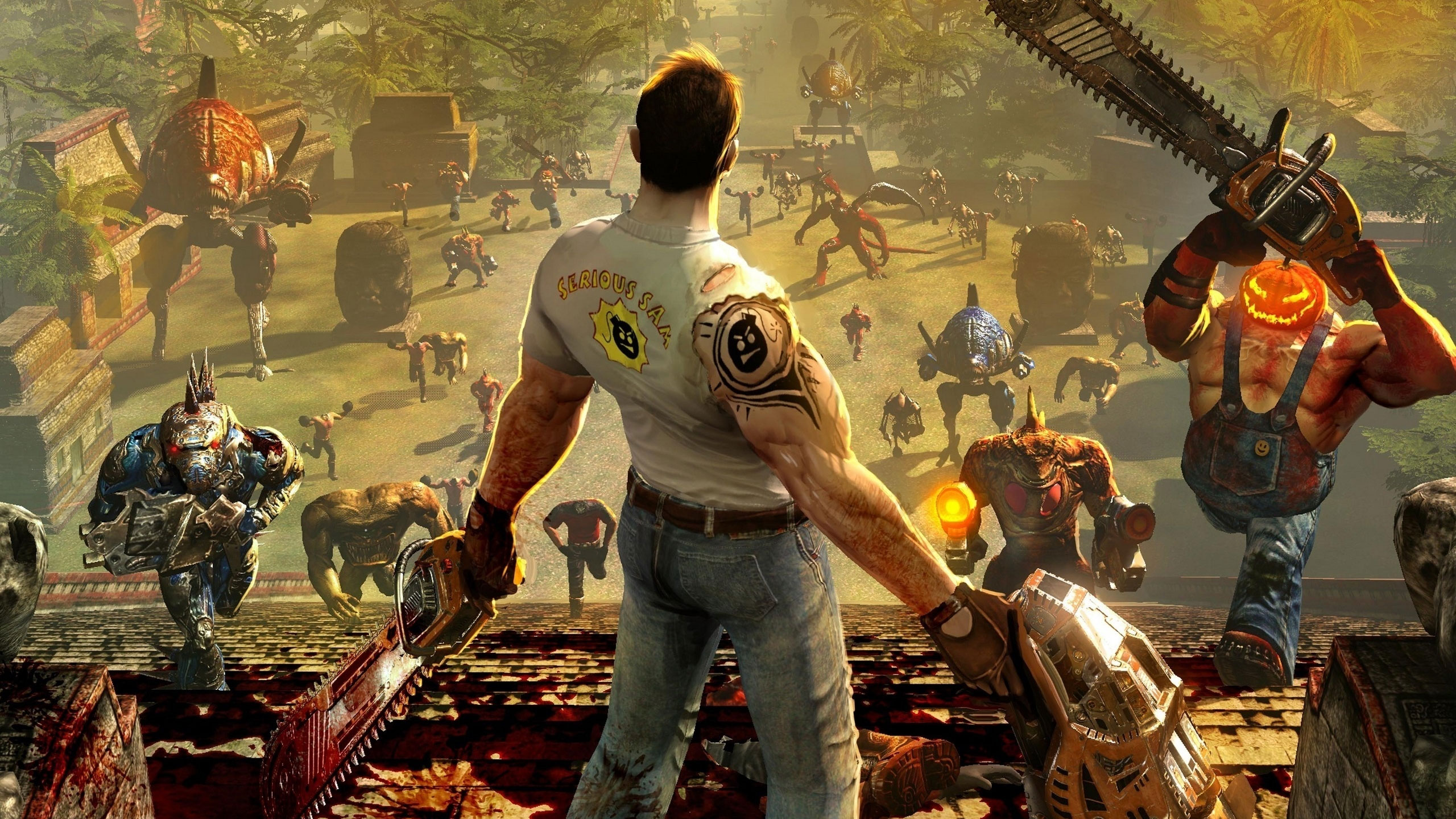 Serious Sam 4 Badass Reveal Trailer Den of Geek