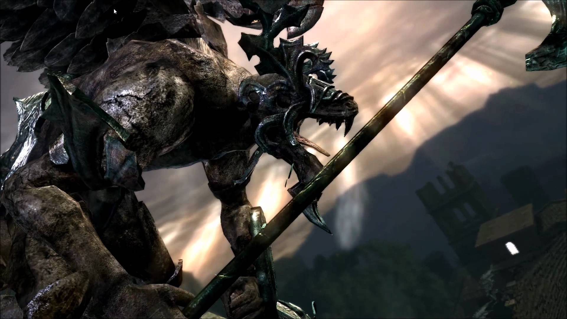 Dark Soul Boss Bell Gargoyles